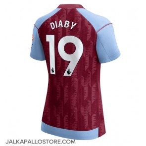 Aston Villa Moussa Diaby #19 Kotipaita Naisten 2023-24 Lyhythihainen